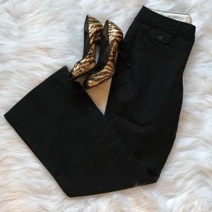 BANANA REPUBLIC Black Ryan Fit Trousers Sz 2